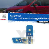 T10 (W5W) Aura Kit LED Premium chip 5700K - FINE SERIE: No garanzia