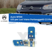 T10 (W5W) Aura Kit LED Premium chip 5700K - FINE SERIE: No garanzia