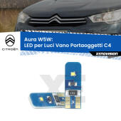 T10 (W5W) Aura Kit LED Premium chip 5700K - FINE SERIE: No garanzia