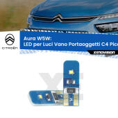 T10 (W5W) Aura Kit LED Premium chip 5700K - FINE SERIE: No garanzia