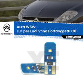 T10 (W5W) Aura Kit LED Premium chip 5700K - FINE SERIE: No garanzia