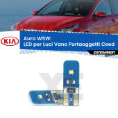 T10 (W5W) Aura Kit LED Premium chip 5700K - FINE SERIE: No garanzia