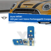 T10 (W5W) Aura Kit LED Premium chip 5700K - FINE SERIE: No garanzia