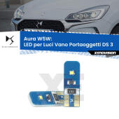 T10 (W5W) Aura Kit LED Premium chip 5700K - FINE SERIE: No garanzia