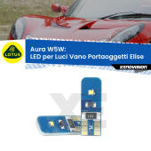 T10 (W5W) Aura Kit LED Premium chip 5700K - FINE SERIE: No garanzia