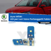 T10 (W5W) Aura Kit LED Premium chip 5700K - FINE SERIE: No garanzia