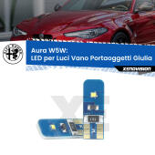 T10 (W5W) Aura Kit LED Premium chip 5700K - FINE SERIE: No garanzia