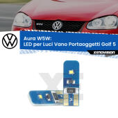 T10 (W5W) Aura Kit LED Premium chip 5700K - FINE SERIE: No garanzia