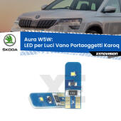 T10 (W5W) Aura Kit LED Premium chip 5700K - FINE SERIE: No garanzia