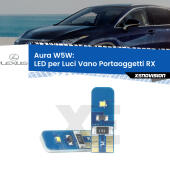 T10 (W5W) Aura Kit LED Premium chip 5700K - FINE SERIE: No garanzia