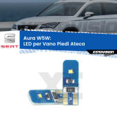 T10 (W5W) Aura Kit LED Premium chip 5700K - FINE SERIE: No garanzia