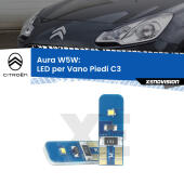 T10 (W5W) Aura Kit LED Premium chip 5700K - FINE SERIE: No garanzia
