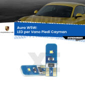 T10 (W5W) Aura Kit LED Premium chip 5700K - FINE SERIE: No garanzia