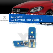 T10 (W5W) Aura Kit LED Premium chip 5700K - FINE SERIE: No garanzia