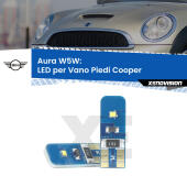 T10 (W5W) Aura Kit LED Premium chip 5700K - FINE SERIE: No garanzia