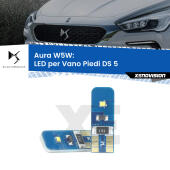 T10 (W5W) Aura Kit LED Premium chip 5700K - FINE SERIE: No garanzia
