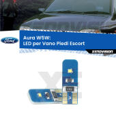 T10 (W5W) Aura Kit LED Premium chip 5700K - FINE SERIE: No garanzia