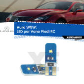 T10 (W5W) Aura Kit LED Premium chip 5700K - FINE SERIE: No garanzia