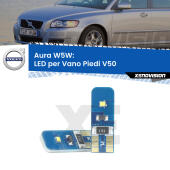 T10 (W5W) Aura Kit LED Premium chip 5700K - FINE SERIE: No garanzia