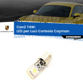 BA9S (T4W) LED Luce Laterale 2Ultra Led - Bianco Lunare