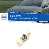 BA9S (T4W) LED Luce Laterale 2Ultra Led - Bianco Lunare