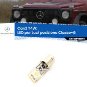 BA9S (T4W) LED Luce Laterale 2Ultra Led - Bianco Lunare