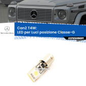 BA9S (T4W) LED Luce Laterale 2Ultra Led - Bianco Lunare