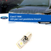 BA9S (T4W) LED Luce Laterale 2Ultra Led - Bianco Lunare