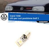 BA9S (T4W) LED Luce Laterale 2Ultra Led - Bianco Lunare