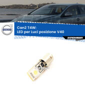 BA9S (T4W) LED Luce Laterale 2Ultra Led - Bianco Lunare