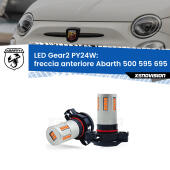 PY24W: Lampadine frecce LED No-Hyperflash Gear2 (Coppia)