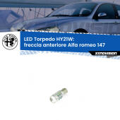 HY21W (BAW9S): LED Torpedo Canbus Arancio