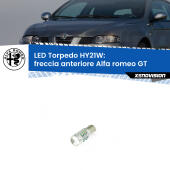HY21W (BAW9S): LED Torpedo Canbus Arancio