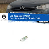 HY21W (BAW9S): LED Torpedo Canbus Arancio