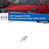 HY21W (BAW9S): LED Torpedo Canbus Arancio