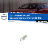 HY21W (BAW9S): LED Torpedo Canbus Arancio