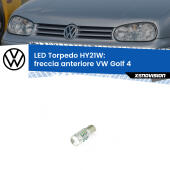 HY21W (BAW9S): LED Torpedo Canbus Arancio