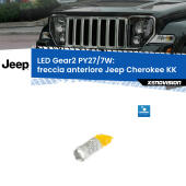 PY27/7W Led 50W Pos. Lato Corto - Lenticolare - 700 Lumen - Arancio