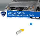 PY27/7W Led 50W Pos. Lato Corto - Lenticolare - 700 Lumen - Arancio