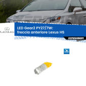 PY27/7W Led 50W Pos. Lato Corto - Lenticolare - 700 Lumen - Arancio