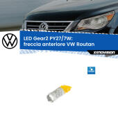 PY27/7W Led 50W Pos. Lato Corto - Lenticolare - 700 Lumen - Arancio