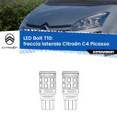 T10: LED Frecce Bolt Arancio (Coppia)