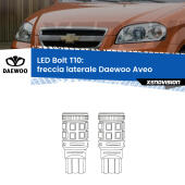 T10: LED Frecce Bolt Arancio (Coppia)