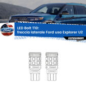 T10: LED Frecce Bolt Arancio (Coppia)