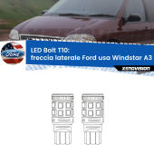 T10: LED Frecce Bolt Arancio (Coppia)