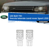 T10: LED Frecce Bolt Arancio (Coppia)