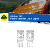 T10: LED Frecce Bolt Arancio (Coppia)