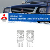 T10: LED Frecce Bolt Arancio (Coppia)