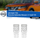 T10: LED Frecce Bolt Arancio (Coppia)