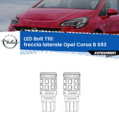T10: LED Frecce Bolt Arancio (Coppia)
